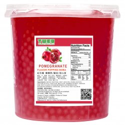 BT0337 Pomegranate Popping Boba 3.4kg