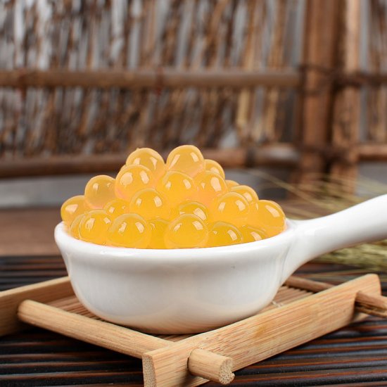 BT0376 Passion Fruit Popping Boba 200g