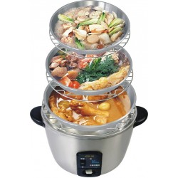 HM01 Stainless Pot Cover 18cm High