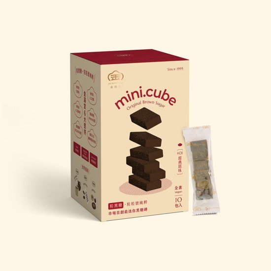 JM03 Classic Bruin Sugar Mini Cube 240g