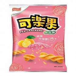 LH09 Pea Crackers 48g Lemon Rose Flavor