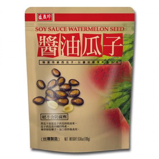 TK02 Soysauce Flavor Watermelon Seed 180g