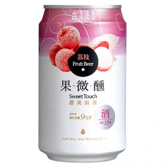 TL12 Taiwan Beer LiChi 3.5% 330ml