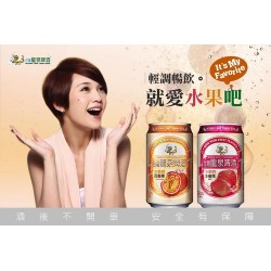 HK06 Taiwan Long Chuan Beer ( Peach ) 330ml