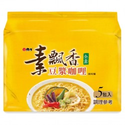 WL34 Instant Noodle Soymilk Curry Flavor 80g x5